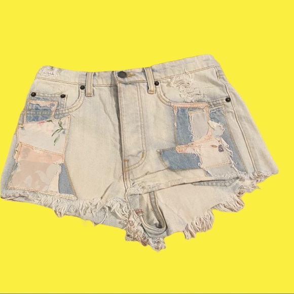 Carmar patchwork denim shorts 26 - Picture 2 of 5